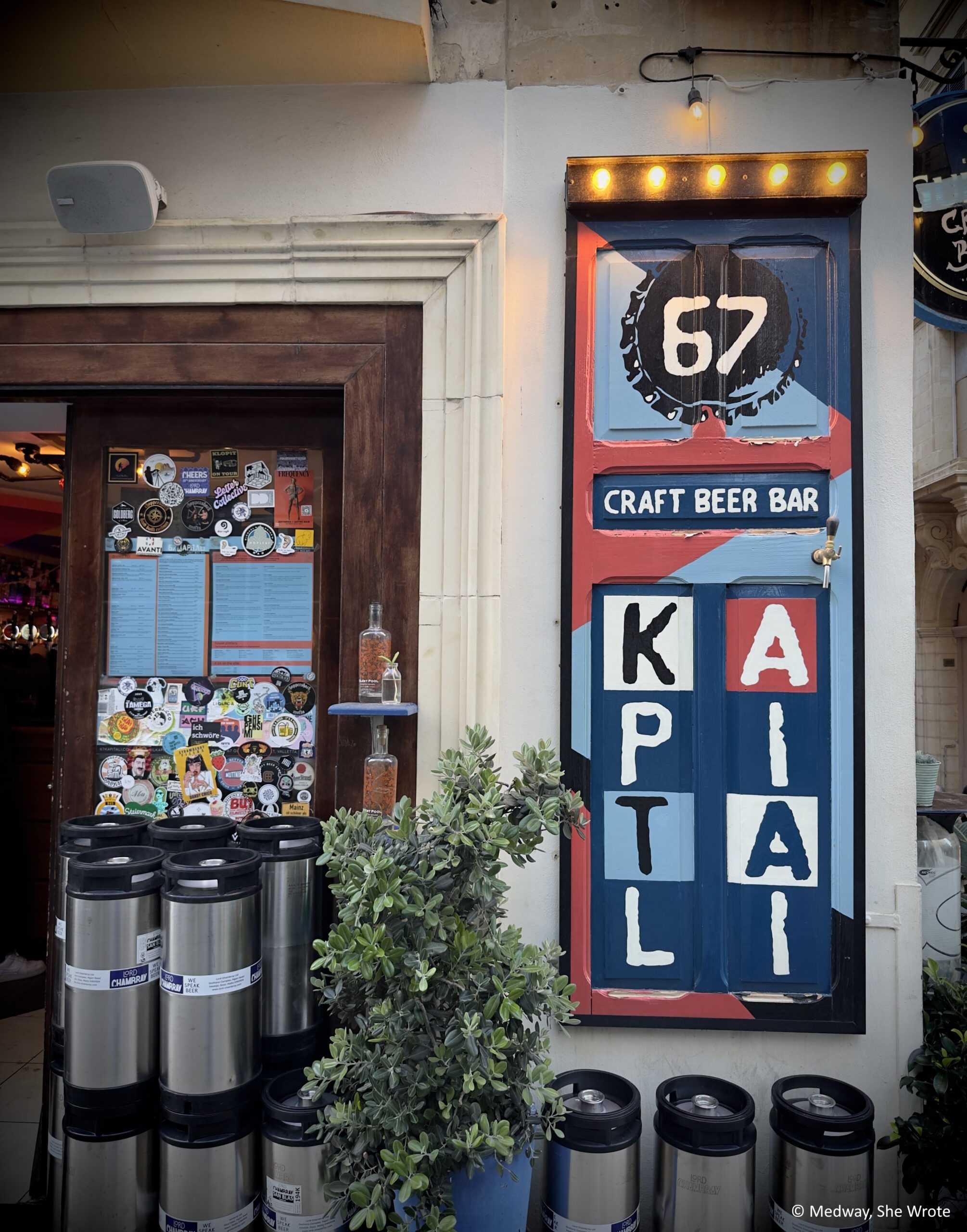 Exterior of 67 Kapitali in Valletta.