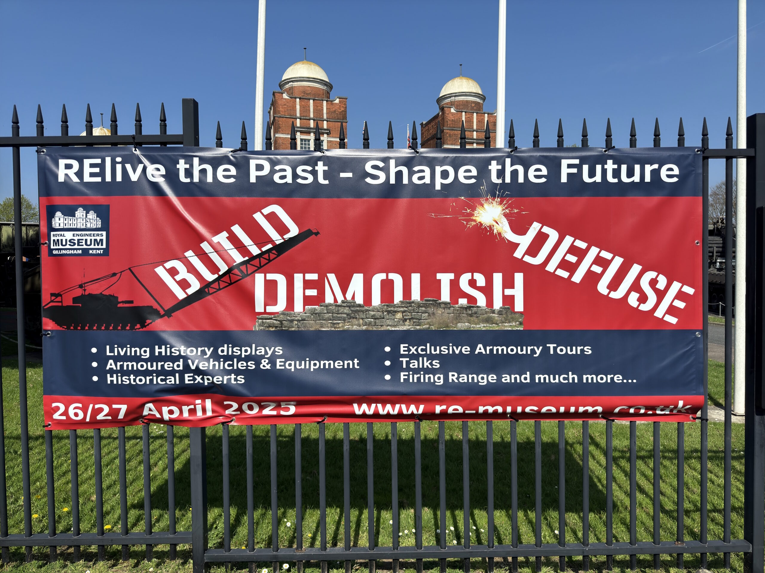 Build, Demolish, Defuse – A great day at the Royal Engineers Museum